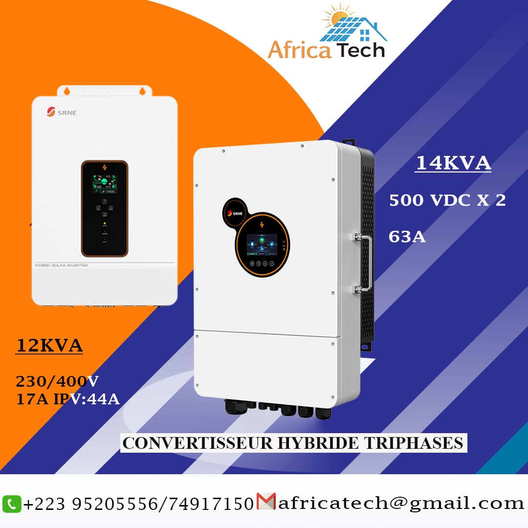 convertisseur Hybride  12 KVA Triphasé